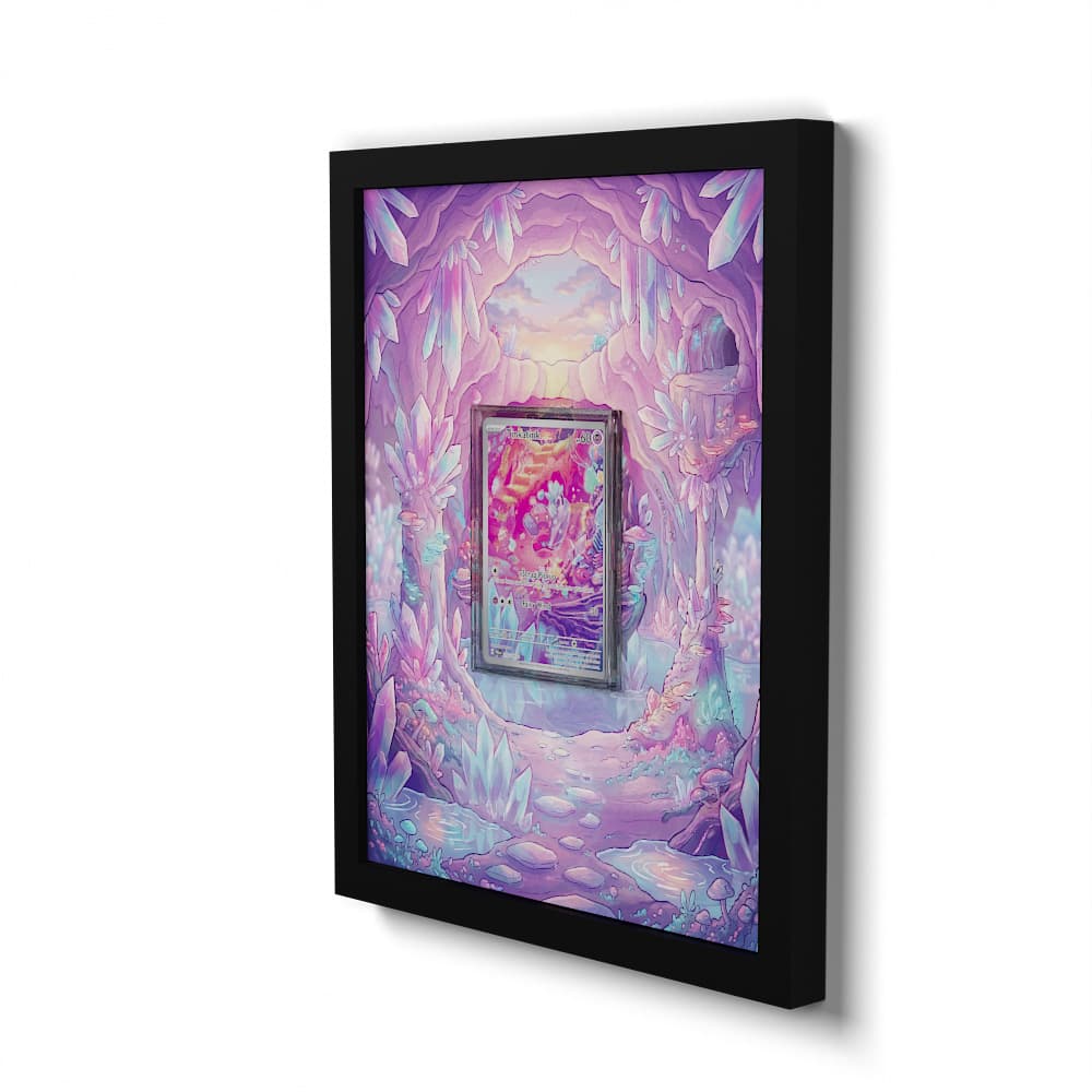 216 Forgita - Extended Artwork Framed Pokemon Card Display
