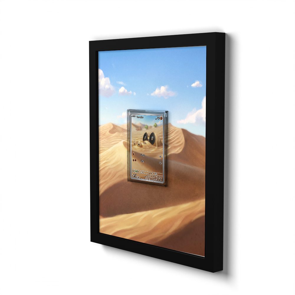 216/198 Sandile - Extended Artwork Pokemon Card Frame