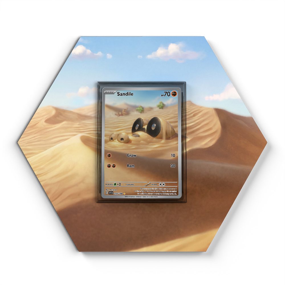 105 Branawarz - Extended Artwork Pokemon Card Display