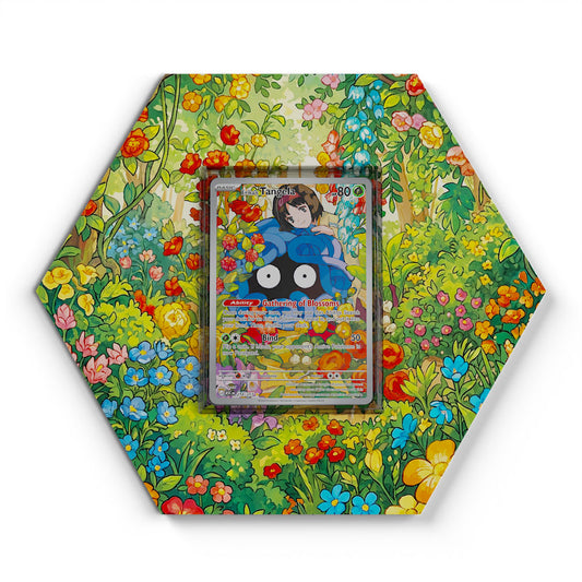 218/217 Erikas Tangela - Extended Artwork Pokemon Card Display