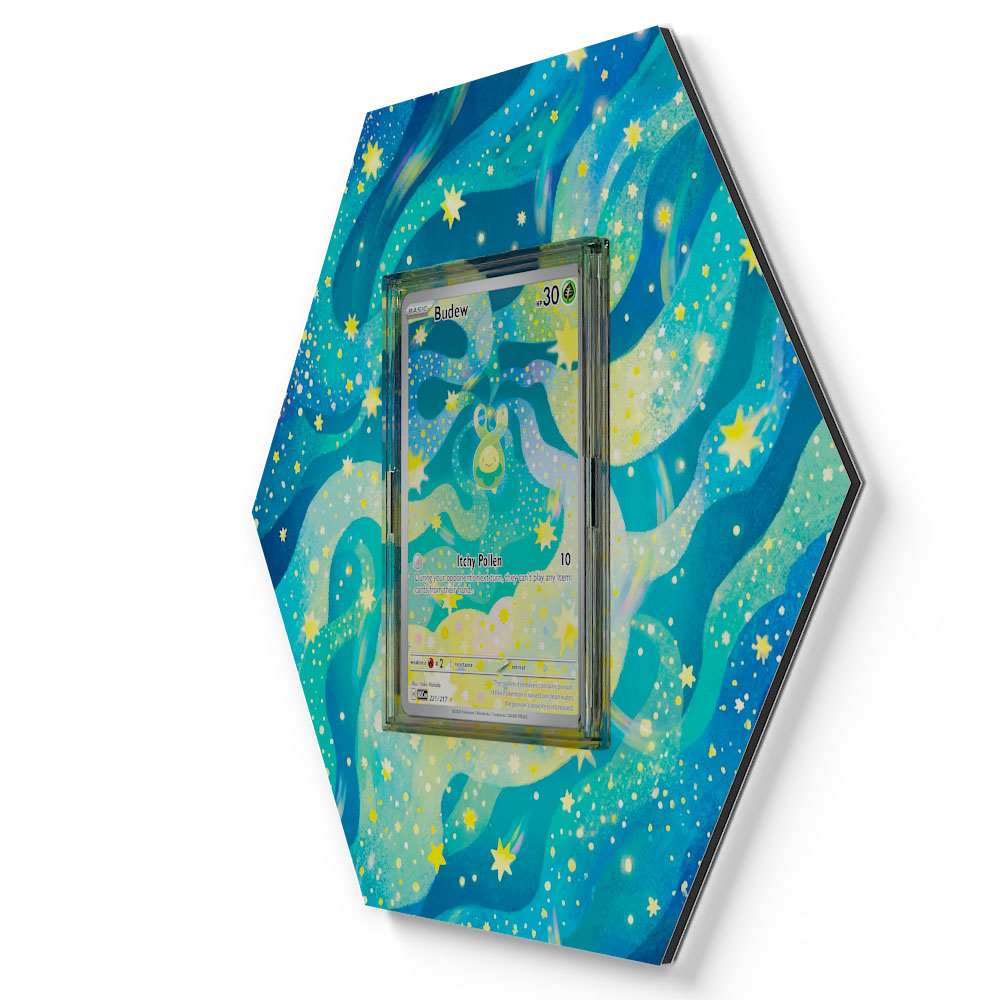 221/217 Knospi - Extended Artwork Pokemon Card Display