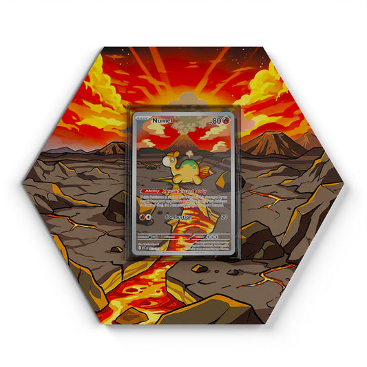 223/217 Camaub - Extended Artwork Pokemon Card Display