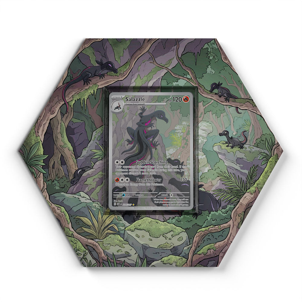224/217 Amfira - Extended Artwork Pokemon Card Display