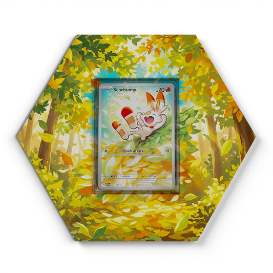 225/217 Hopplo - Extended Artwork Pokemon Card Display