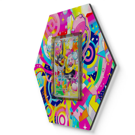 231/217 Enigmaras Wattrel - Extended Artwork Pokemon Card Display