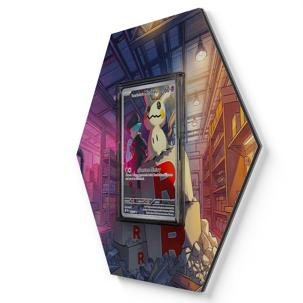 238/217 Team Rockets Mimigma - Extended Artwork Pokemon Card Display