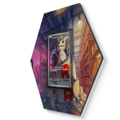 238/217 Team Rockets Mimigma - Extended Artwork Pokemon Card Display