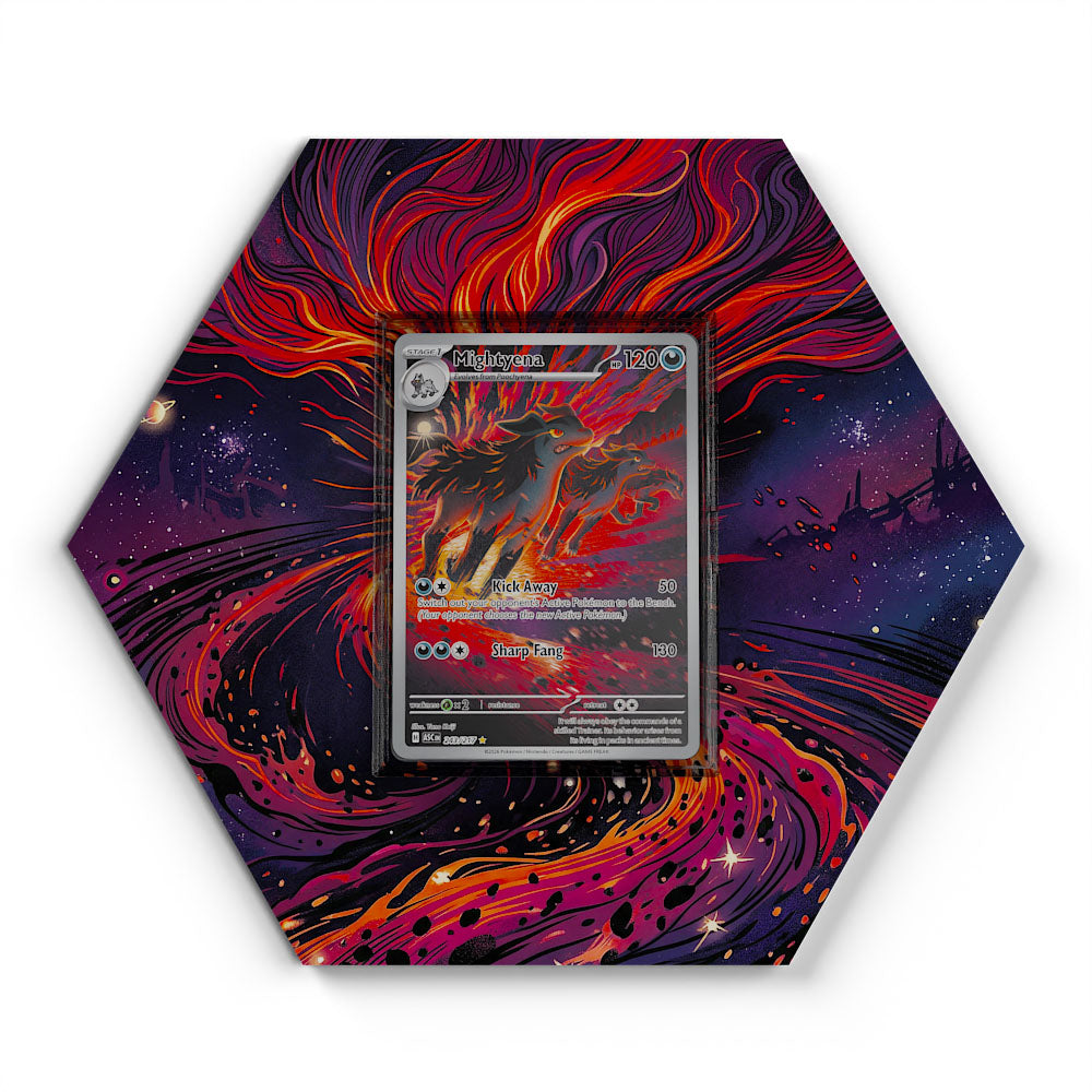 243/217 Magnayen - Extended Artwork Pokemon Card Display