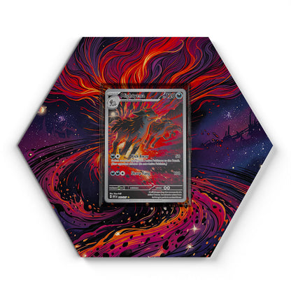 243/217 Magnayen - Extended Artwork Pokemon Card Display