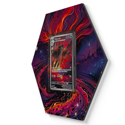 243/217 Magnayen - Extended Artwork Pokemon Card Display