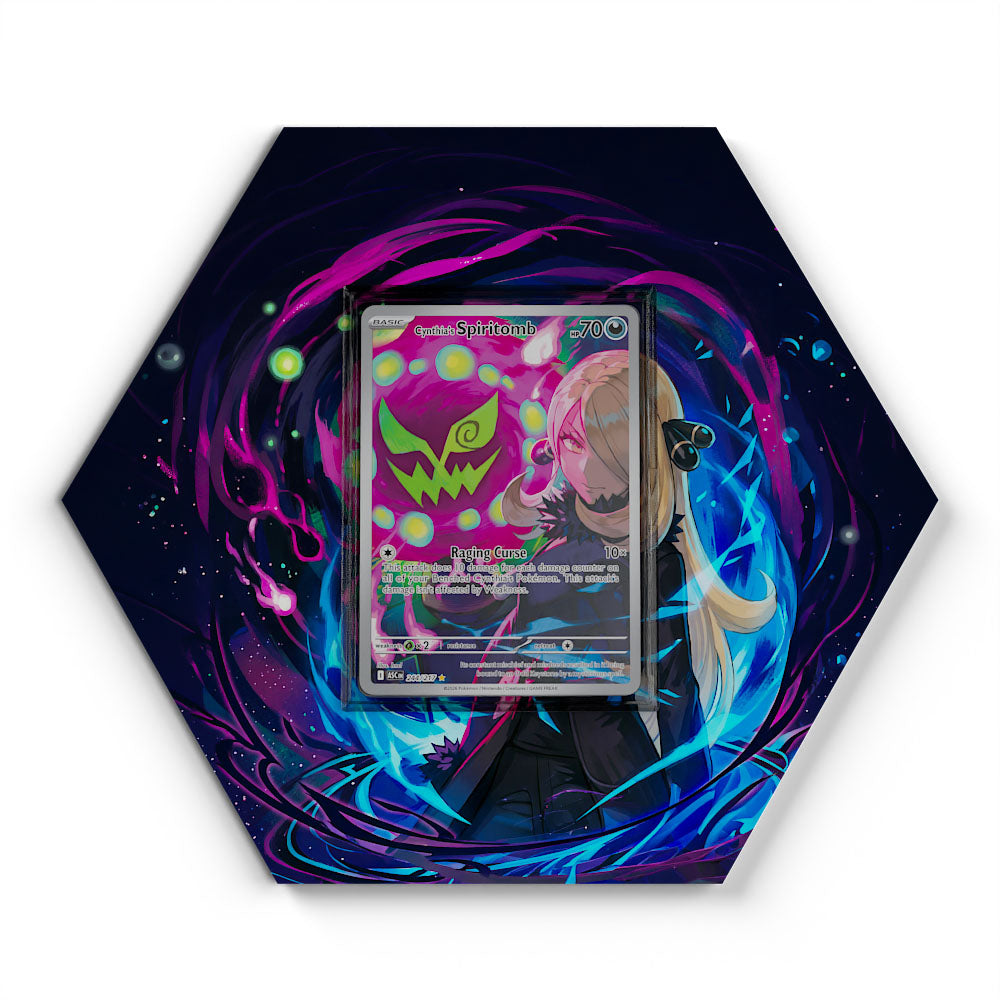244/217 Cynthias Kryppuk - Extended Artwork Pokemon Card Display