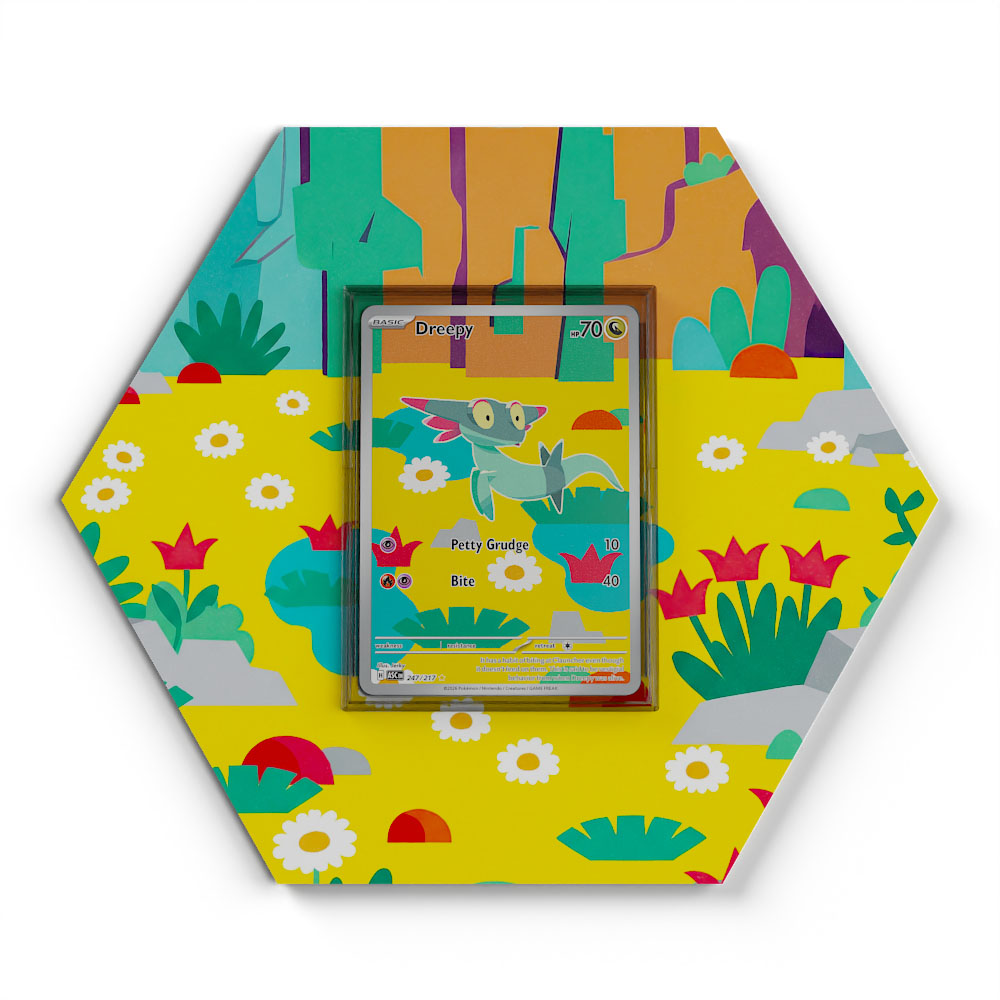 247/217 Grolldra - Extended Artwork Pokemon Card Display