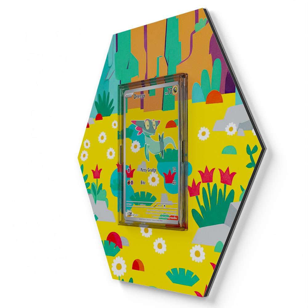 247/217 Grolldra - Extended Artwork Pokemon Card Display