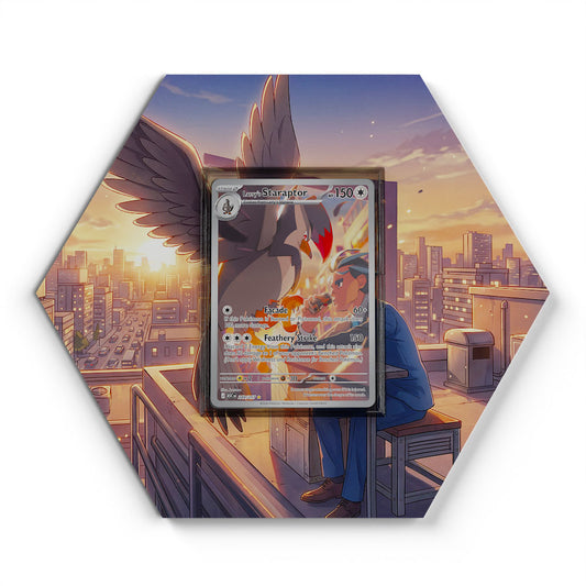 249/217 Aoki's Staraptor - Extended Artwork Pokemon Card Display