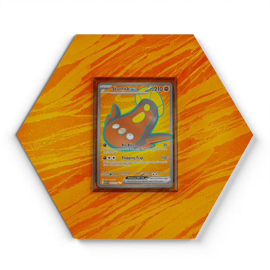 252/217 Flunschlik EX - Extended Artwork Pokemon Card Display