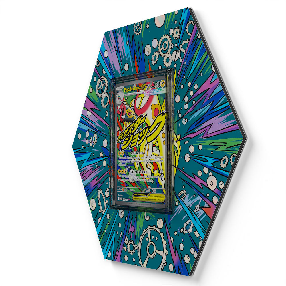 266/217 Mega-Zapplarang EX - Extended Artwork Pokemon Card Display
