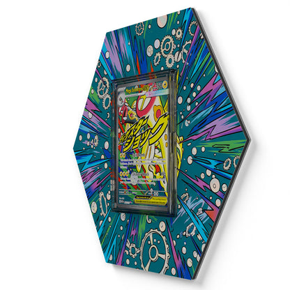 266/217 Mega-Zapplarang EX - Extended Artwork Pokemon Card Display