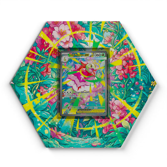 272/217 Mega-Meganie EX - Extended Artwork Pokemon Card Display