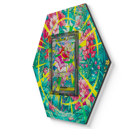 272/217 Mega-Meganie EX - Extended Artwork Pokemon Card Display