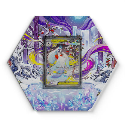 275/217 Mega-Frosdedje EX - Extended Artwork Pokemon Card Display