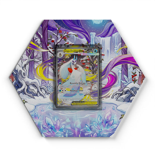 275/217 Mega-Frosdedje EX - Extended Artwork Pokemon Card Display