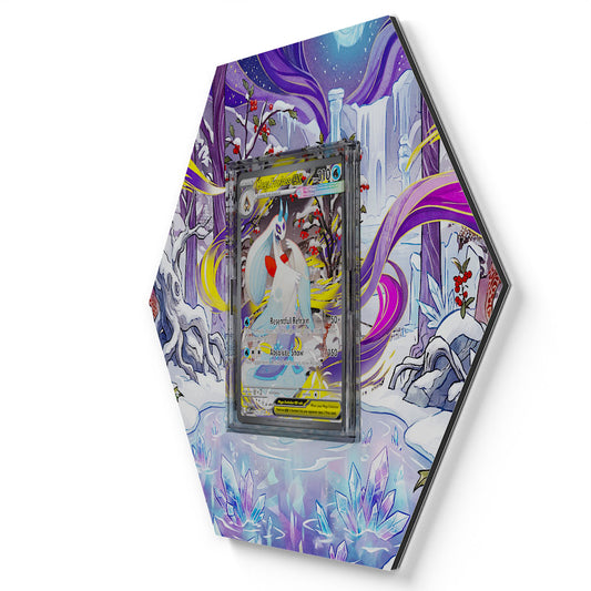 275/217 Mega-Frosdedje EX - Extended Artwork Pokemon Card Display