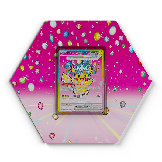 277/217 Pikachu EX - Extended Artwork Pokemon Card Display