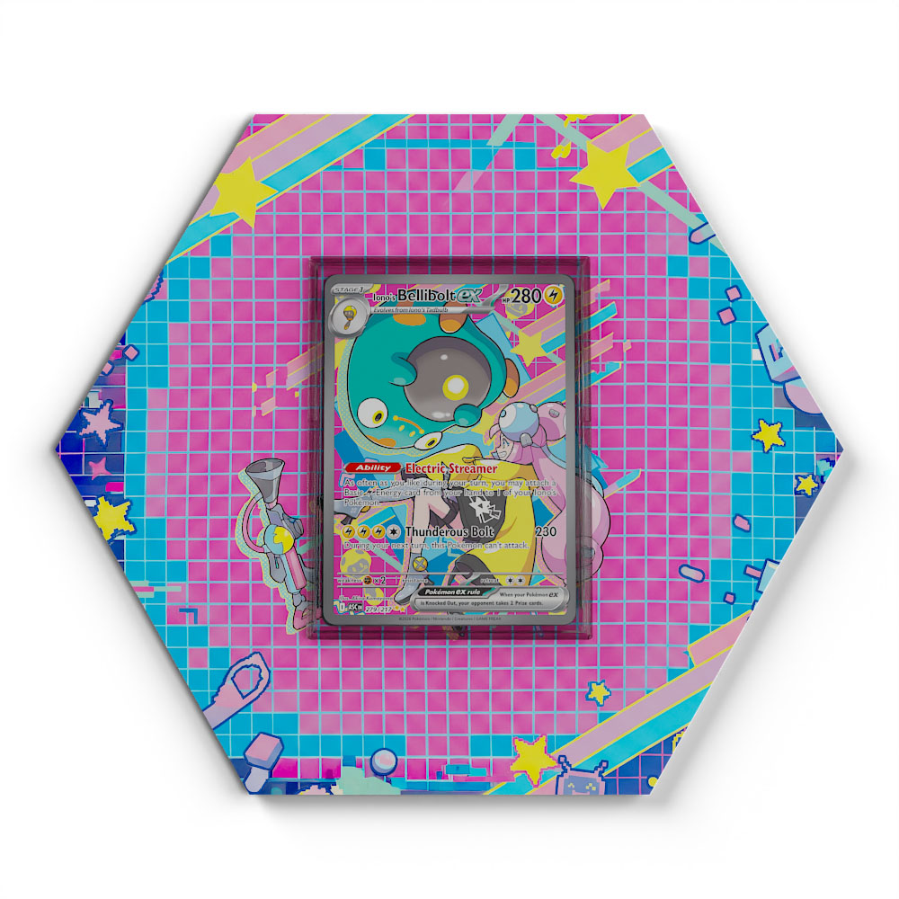 279/217 Enigmaras Wampitz EX - Extended Artwork Pokemon Card Display