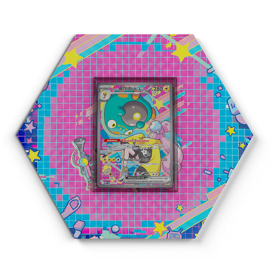 279/217 Enigmaras Wampitz EX - Extended Artwork Pokemon Card Display
