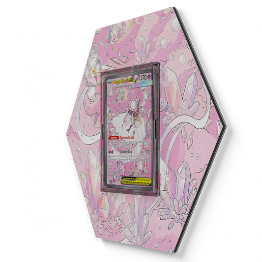 282/217 Mega-Diancie EX - Extended Artwork Pokemon Card Display