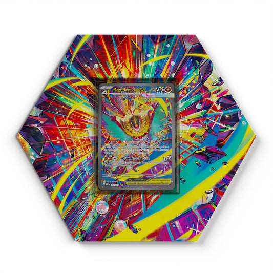283/217 Mega-Resladero EX - Extended Artwork Pokemon Card Display