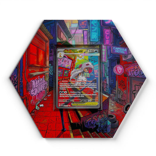 285/217 Mega-Irokex EX - Extended Artwork Pokemon Card Display