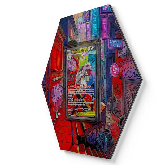 285/217 Mega-Irokex EX - Extended Artwork Pokemon Card Display