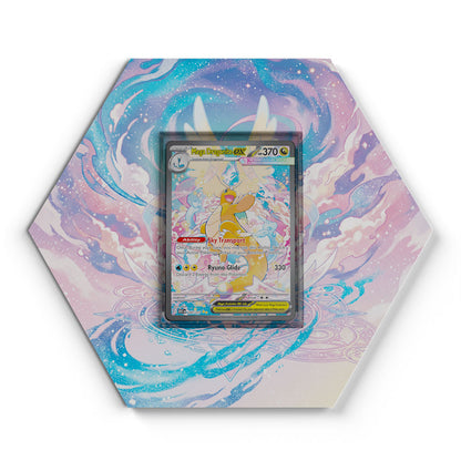 290/217 Mega-Dragoran EX - Extended Artwork Pokemon Card Display