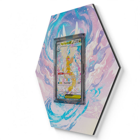 290/217 Mega-Dragoran EX - Extended Artwork Pokemon Card Display
