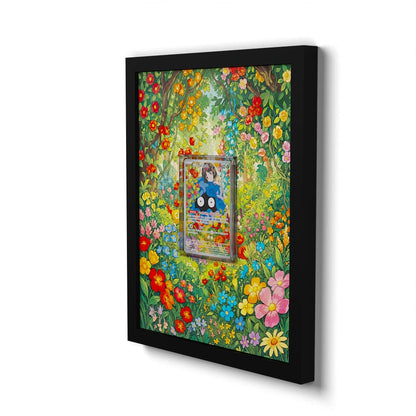 218 Erikas Tangela - Extended Artwork Framed Pokemon Card Display