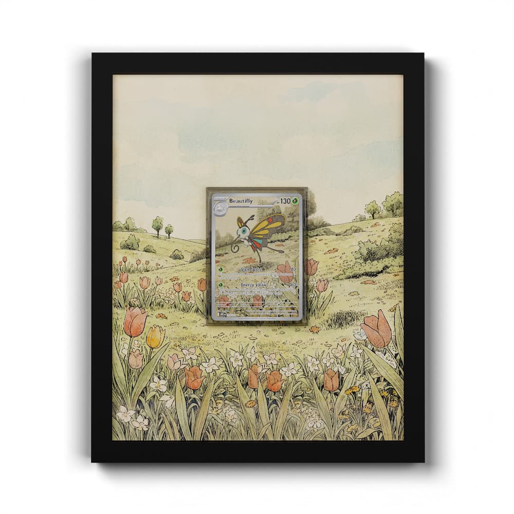 219 Papinella - Extended Artwork Framed Pokemon Card Display