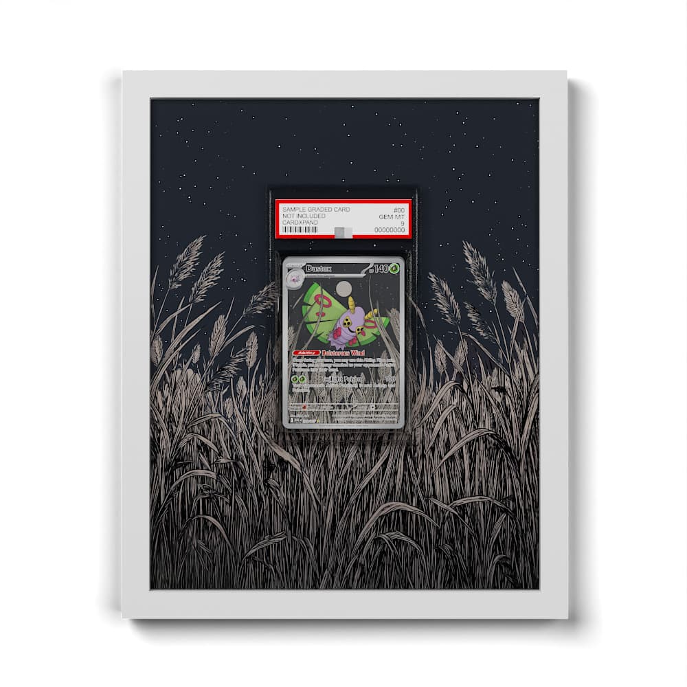 220 Pudox - Extended Artwork Framed Pokemon Card Display