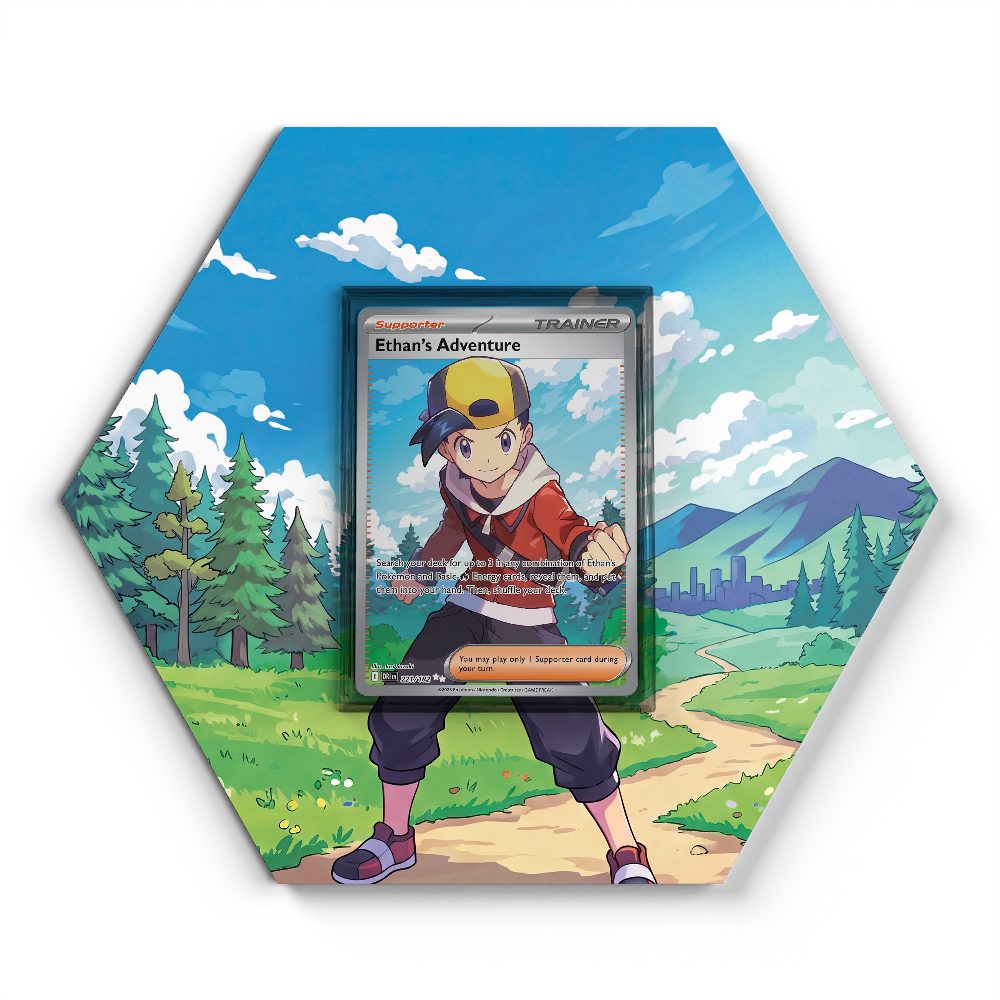 105 Branawarz - Extended Artwork Pokemon Card Display