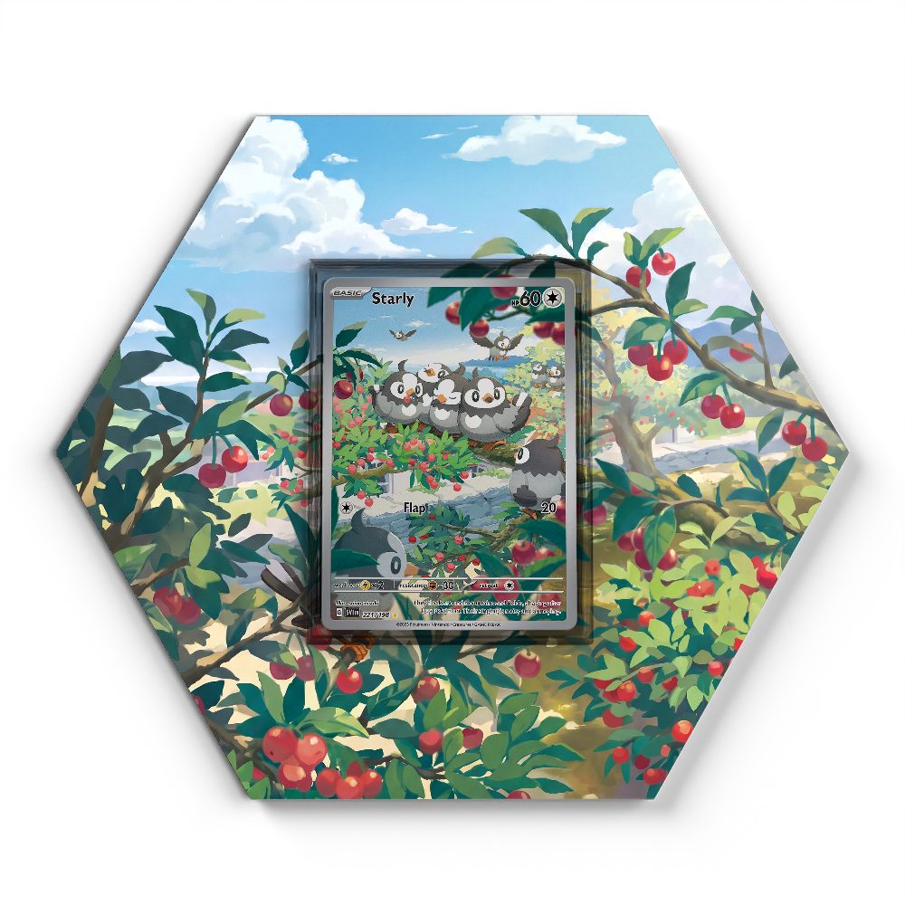 105 Branawarz - Extended Artwork Pokemon Card Display