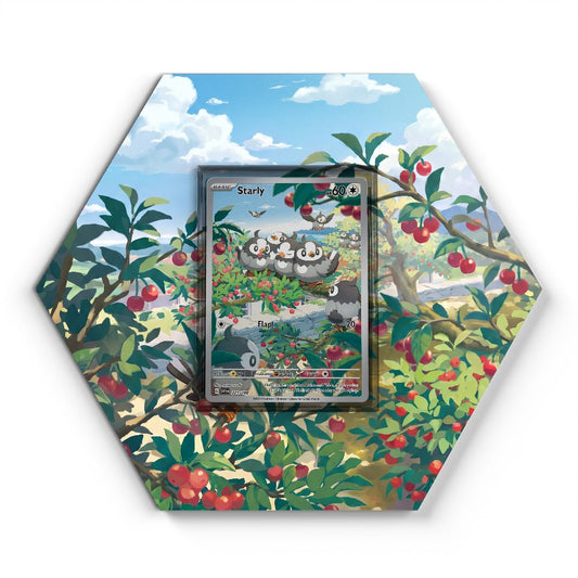 221/198 Starly - Extended Artwork Pokemon Card Display