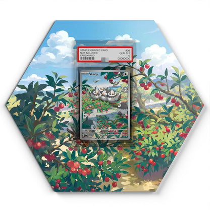 105 Branawarz - Extended Artwork Pokemon Card Display