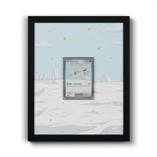 222 Kubuin EX - Extended Artwork Framed Pokemon Card Display