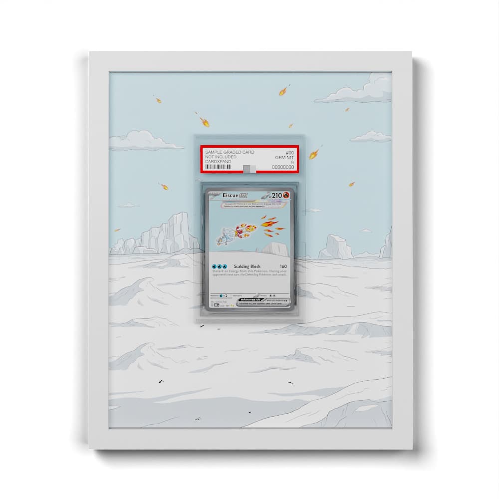 222 Kubuin EX - Extended Artwork Framed Pokemon Card Display