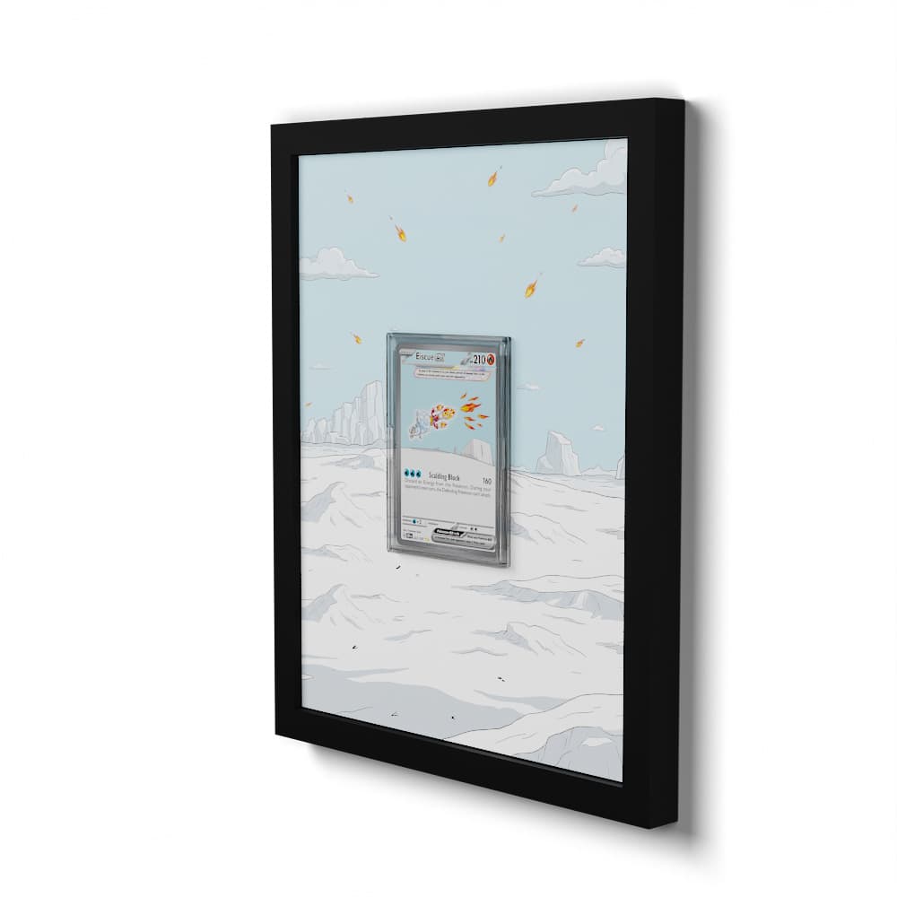 222 Kubuin EX - Extended Artwork Framed Pokemon Card Display