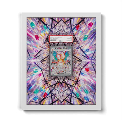 223 Glurak EX - Extended Artwork Framed Pokemon Card Display