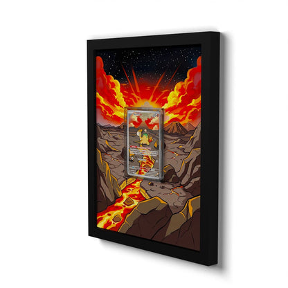 223 Camaub - Extended Artwork Framed Pokemon Card Display