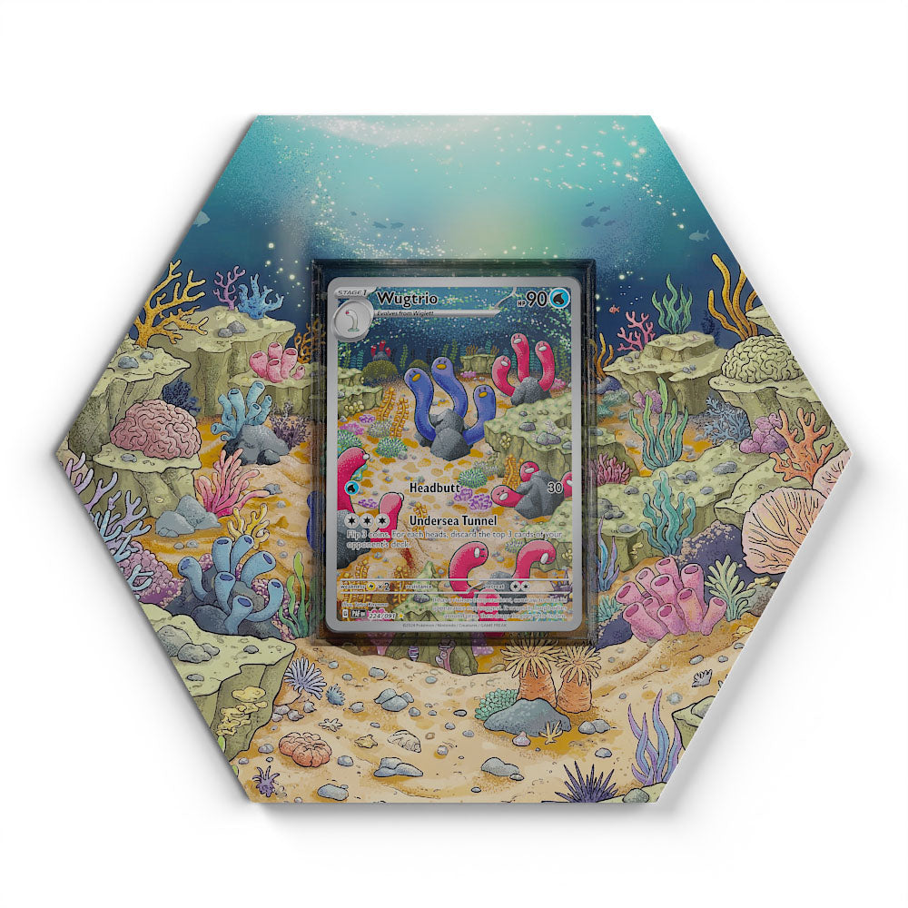 224/091 Schligdri - Extended Artwork Pokemon Card Display