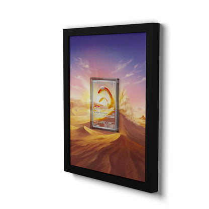 224 Schlurm - Extended Artwork Framed Pokemon Card Display