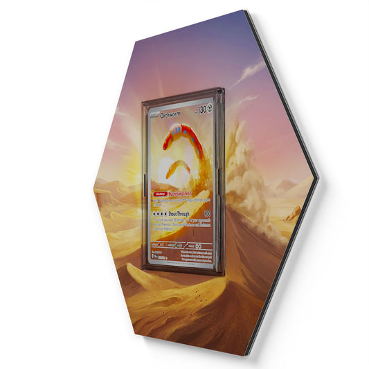224/193 Schlurm - Extended Artwork Pokemon Card Display